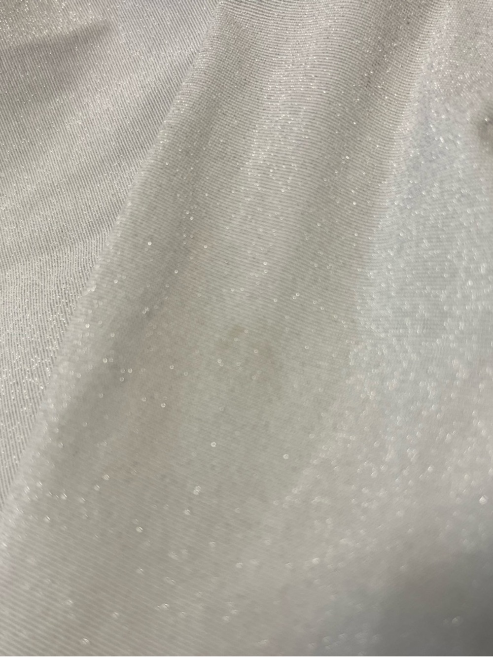 Samshield faustina long sleeve show shirt is very pale grey. Glitter - Picture 4 of 12